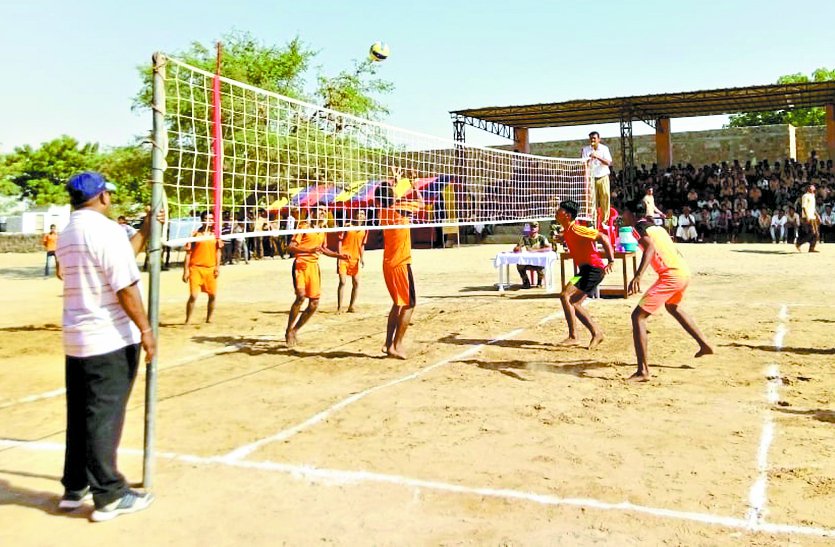 The enthusiasm shown in the BSF volleyball competition