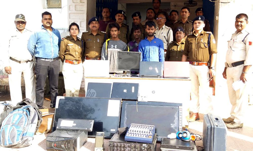 8 lakhs goods With 3 Accused Arrested in sidhi police