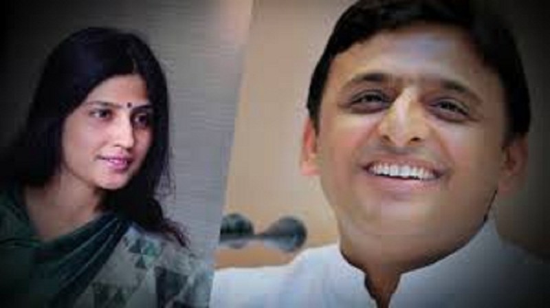 Akhilesh And Dimple