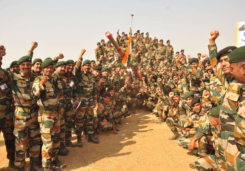indian-russian army joint practice start in babina army area