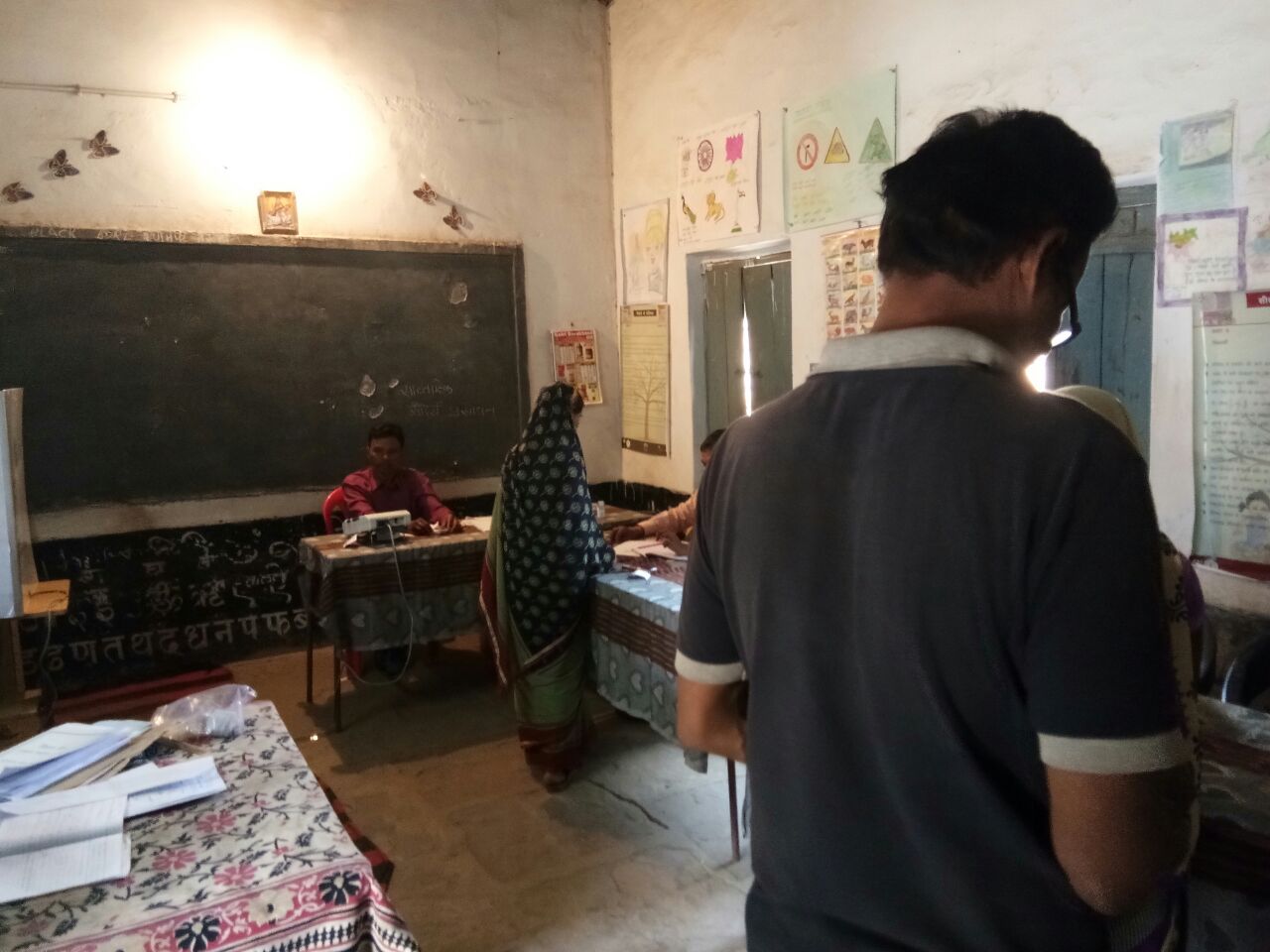 How many percent of the seats were done in Bilaspur