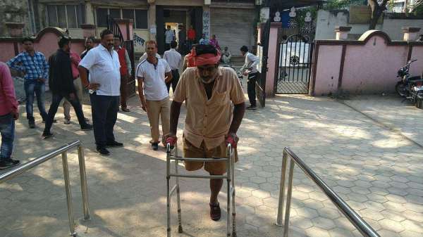 The elderly and the disabled also showed awareness,