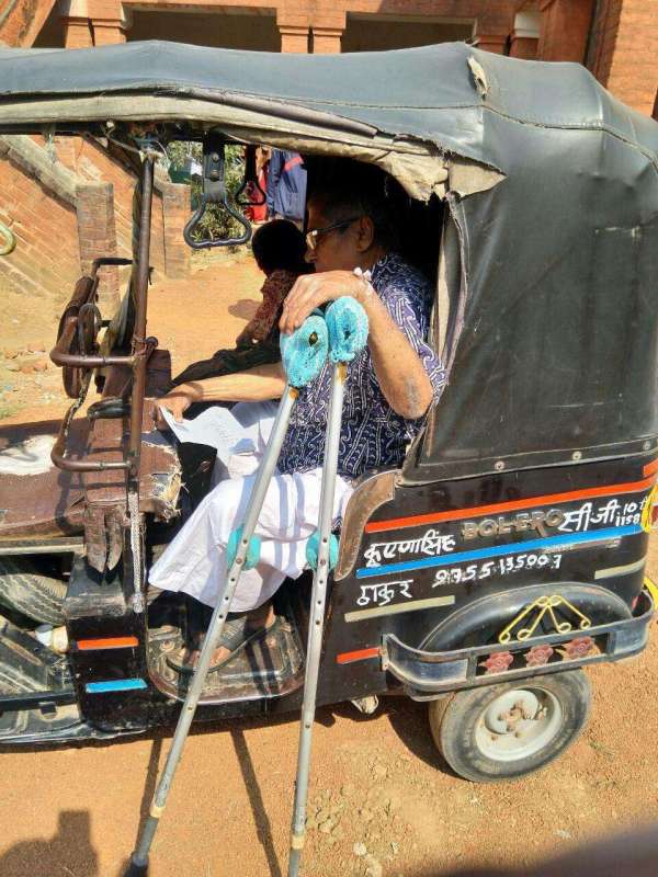 The elderly and the disabled also showed awareness,
