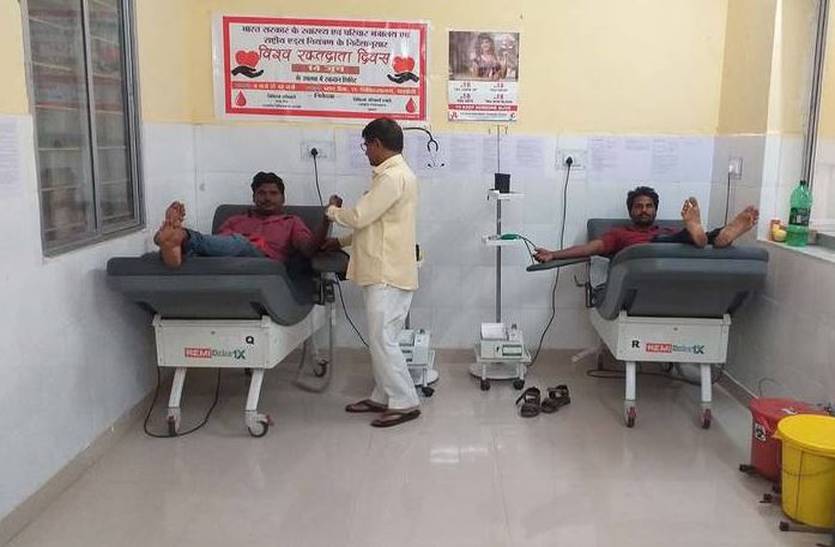 Blood shortage in the Phalodi blood bank