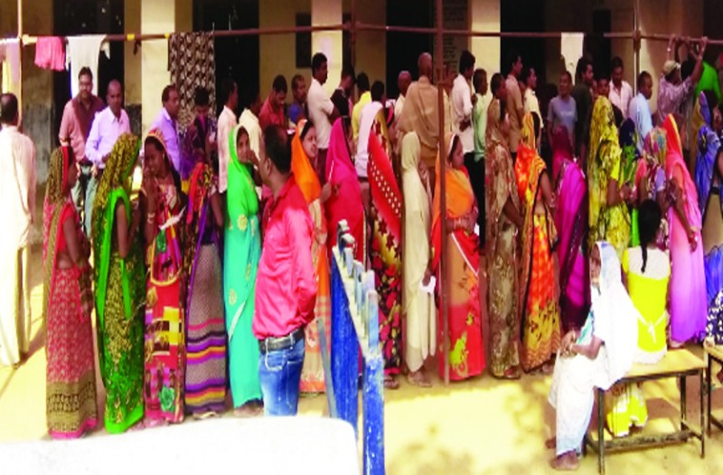 मतदाताओं की नारागजी भी देखने को मिली