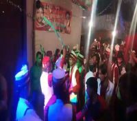 Demonstrated arms exhibition in julus e mohammadi