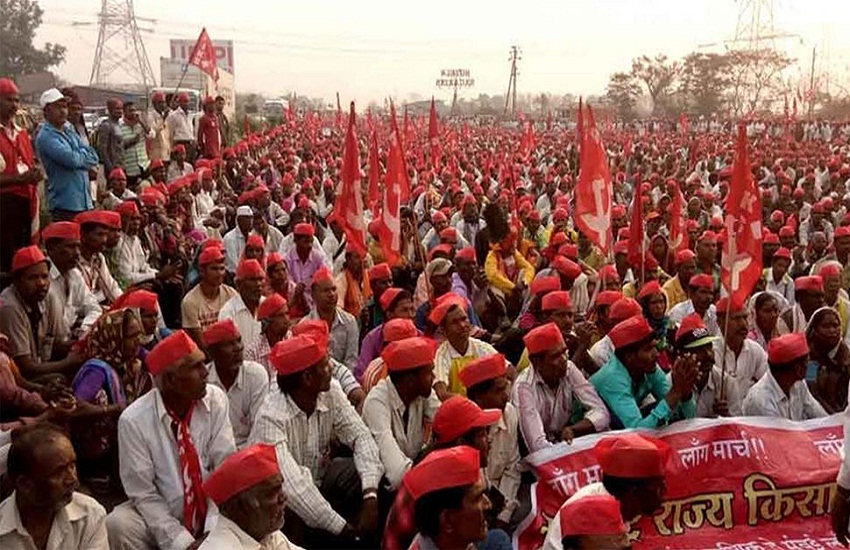 farmers protest