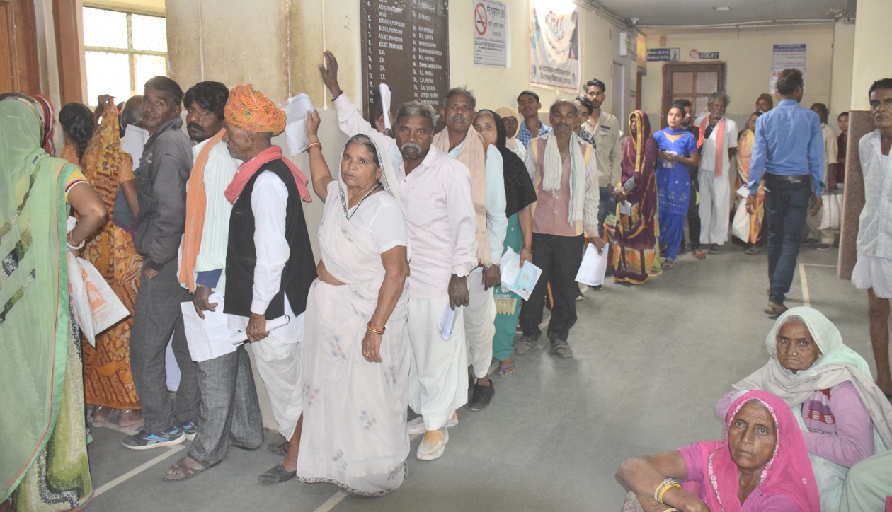 The affected, distressed patients who started working in the hospital