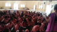 girls took oath in patrikas mera vote mera sankalpa campaign