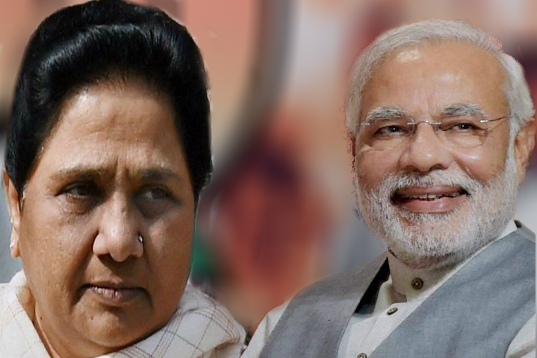 Mayawati and narendra Modi