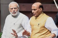Modi And Rajnath Singh 
