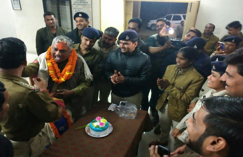 police celebrates birthday