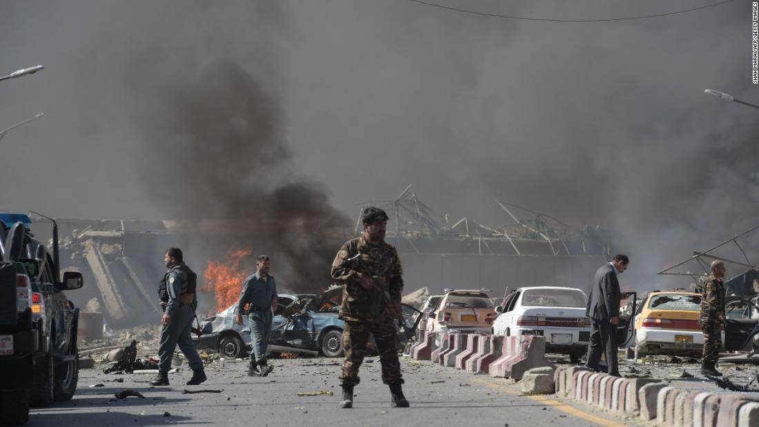 blast in afghanistan's Khost area many killed