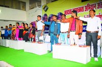 Awareness message: Women voted for voting in the Conscious Fair