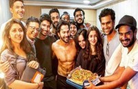 Alia bhatt varun dhawan celebrate kalank schedule wrap up pizza party