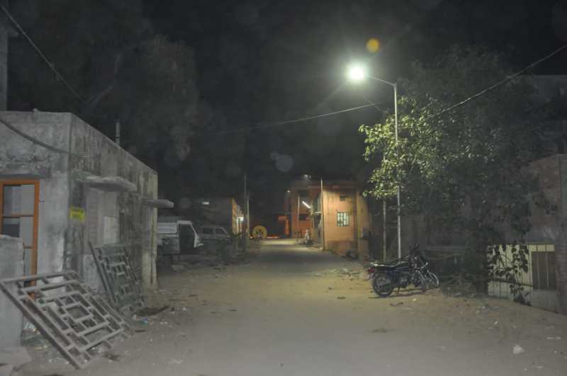 Relief to patients, lights on road in hospital