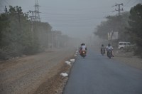 This is not a mist, it is dust ...