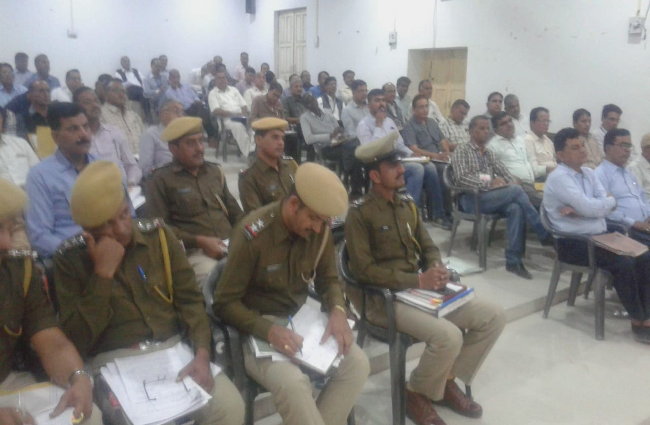 Collector has reviewed election management in all three constituencies