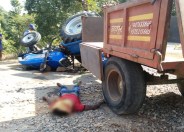 Tractor accident