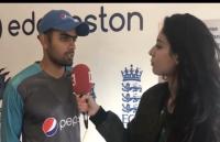 BABAR AZAM AND ZAINAB ABBAS 