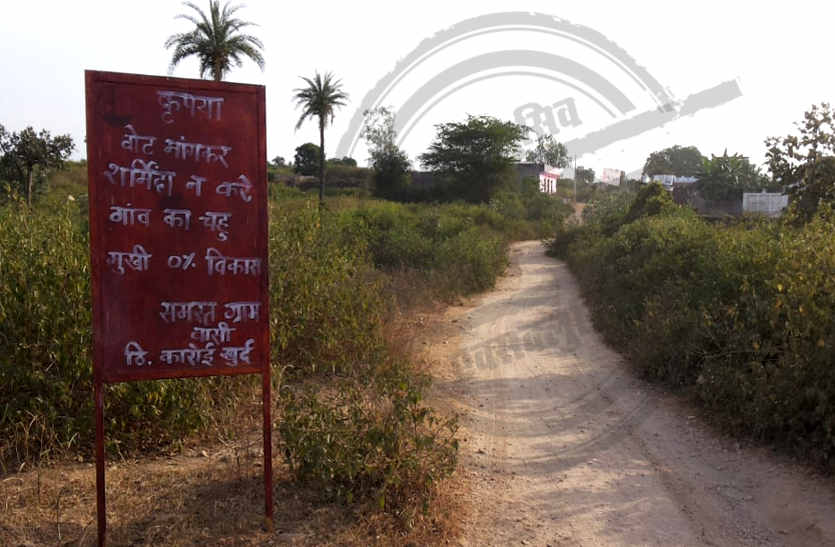 Rajasthan election Sworn to not vote in bhilwara