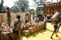 खरीदी आरंभ होने के लंबे समय बाद किसान अब उपार्जन केन्द्र पहुंचने लगे