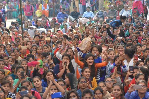 Nupur 2018 In Gd College Alwar