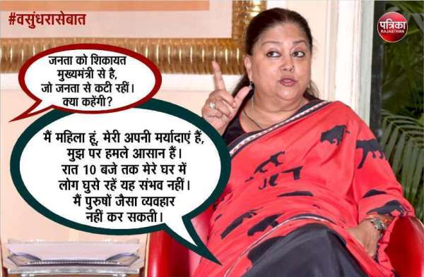 Vasundhara Raje Interview