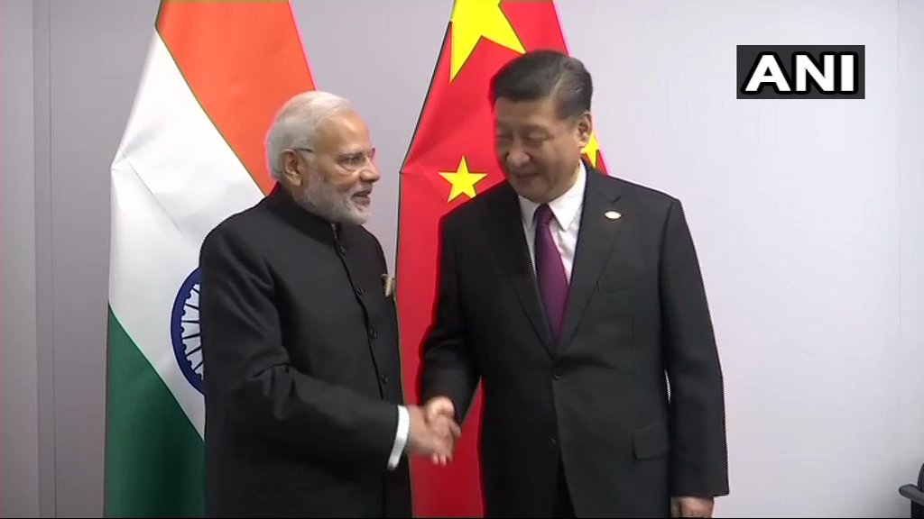PM Modi and Chinese President Jinping