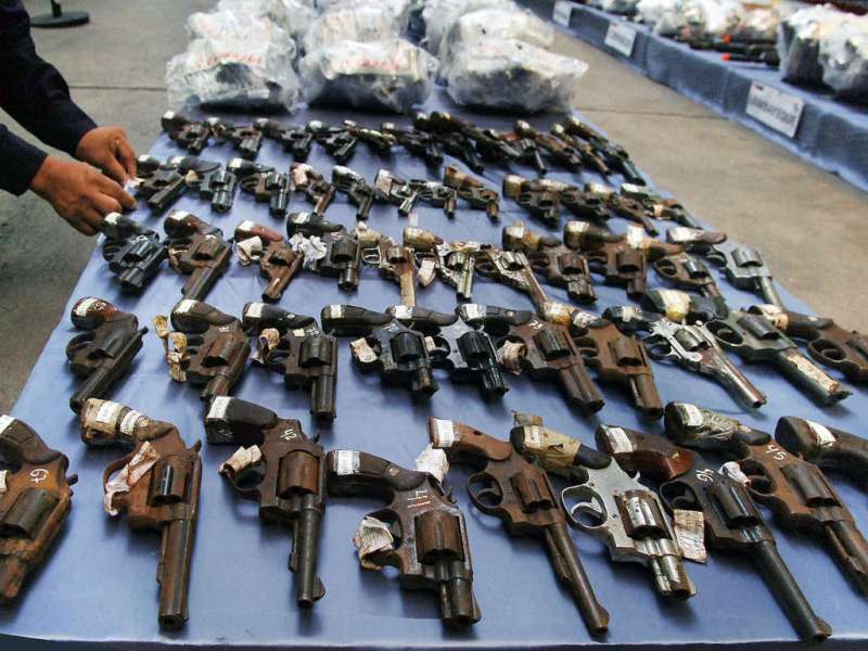 weapons smuggling