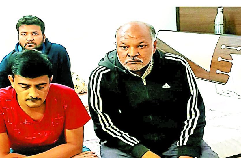 Three arrested including father and son