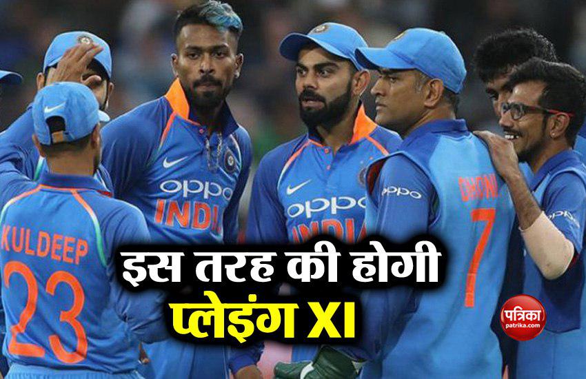 India's probable playing XI for World Cup 2019