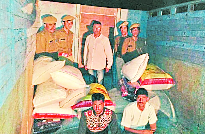 180 kg Doda recovered in truck, 2 arrested