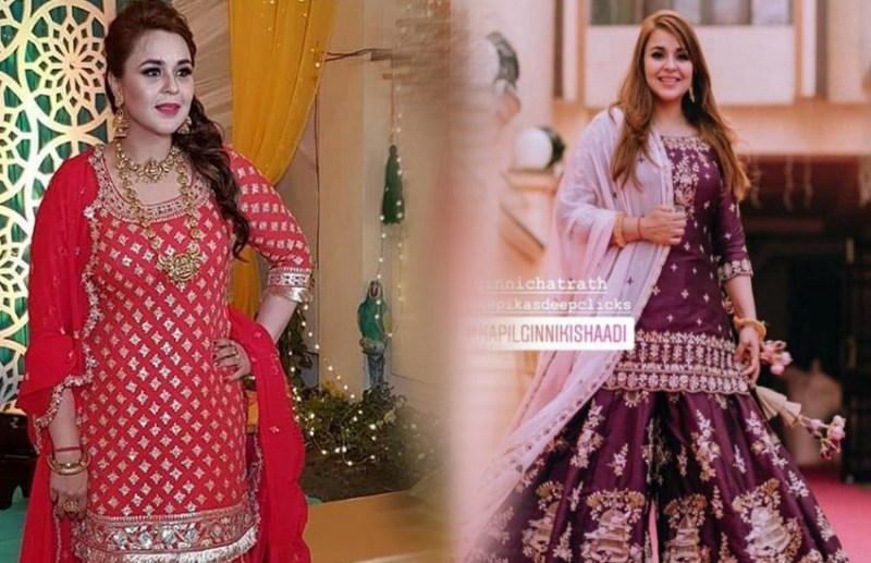 kapil sharma ginni chatrath marriage chooda ceremony video and photos