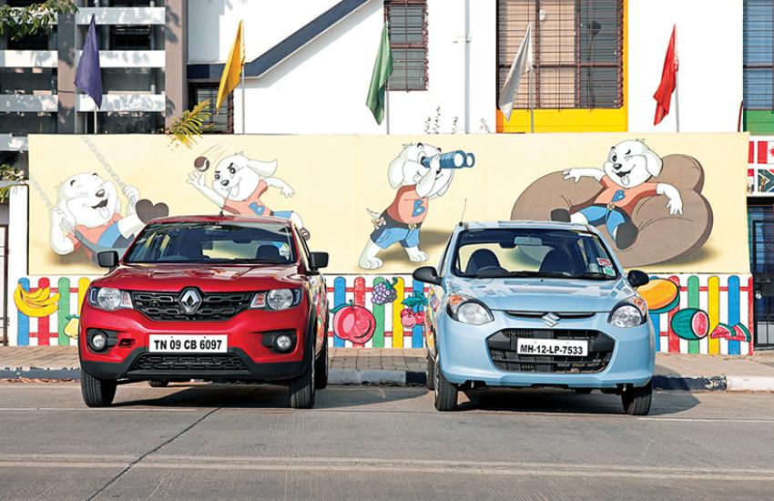 Renault Kwid vs Alto 800