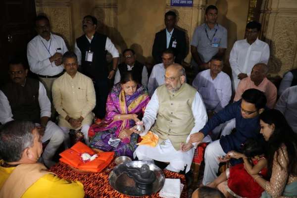 amit shah in somnath 2