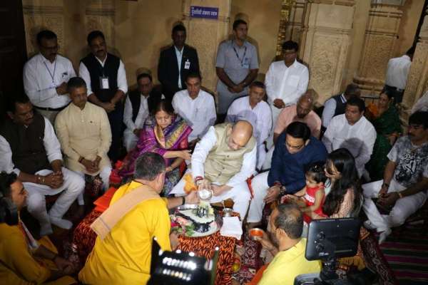 amit shah in somnath 1