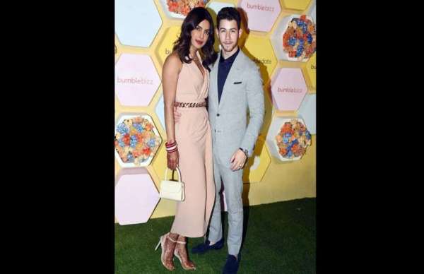 priyanka chopra and nick jonas app launch party photos