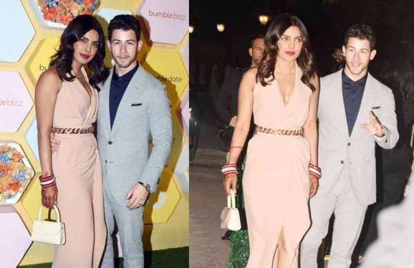 priyanka chopra and nick jonas app launch party photos