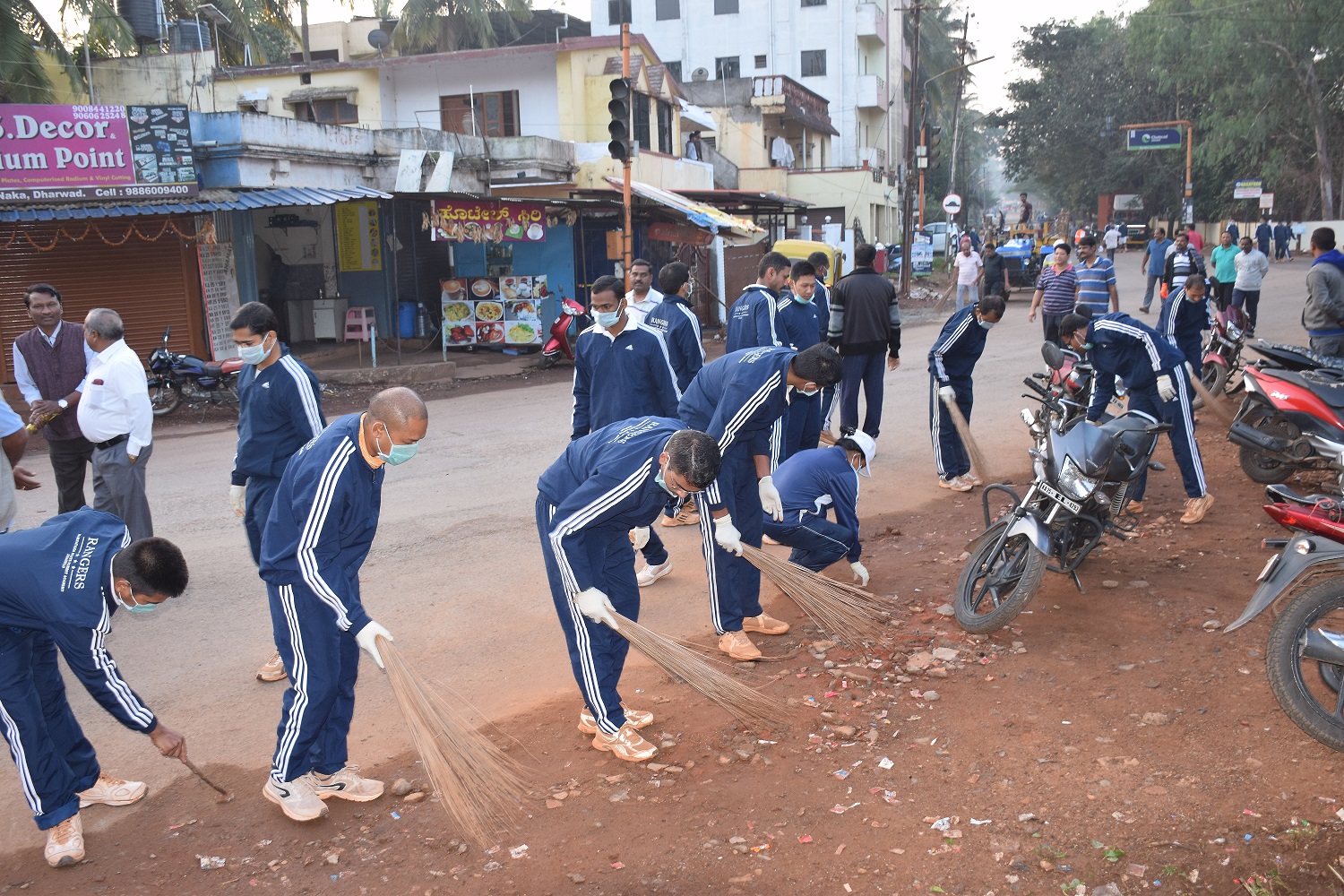 Writers involved in cleaning campaign