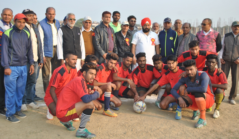 rewa district football league match