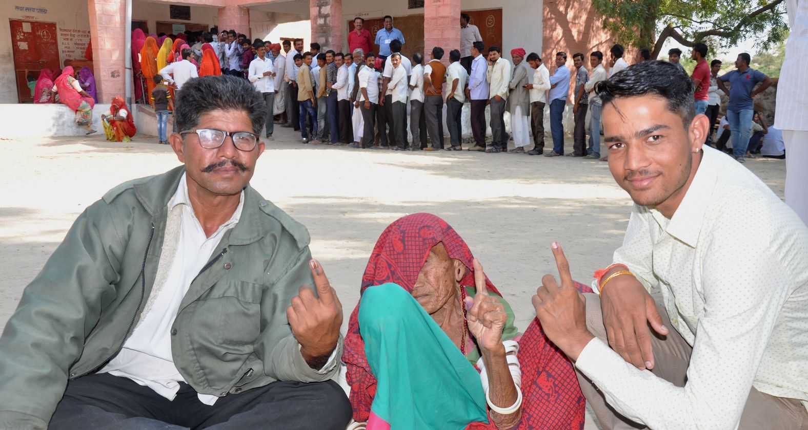 76.63 percent voting in the district, Gudmallani highest
