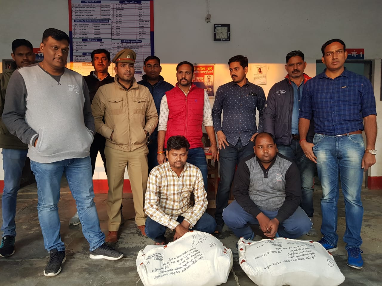 STF arrests two persons with 58 kg charas