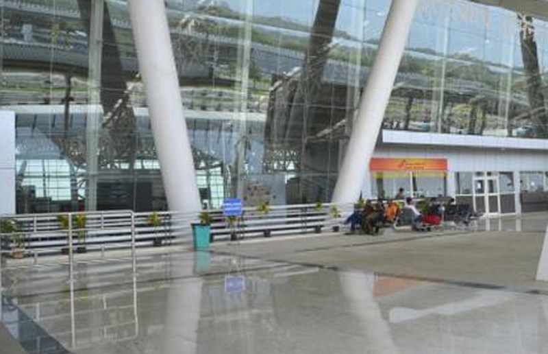 Another glass panel broken at Chennai airport