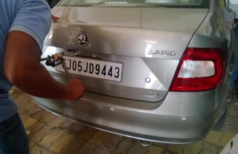 high security number plate