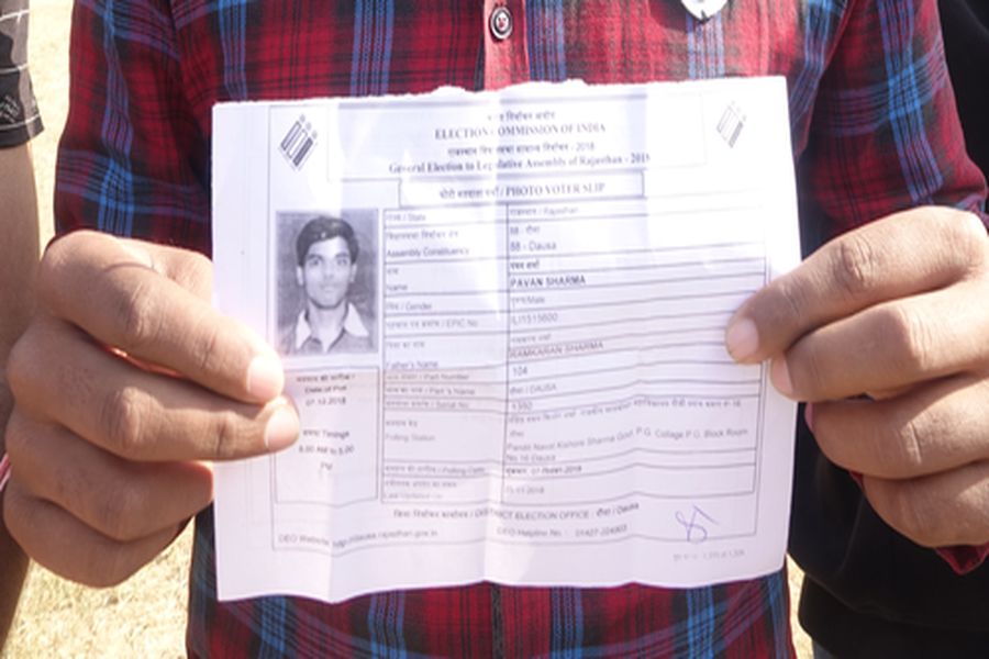 voter slip
