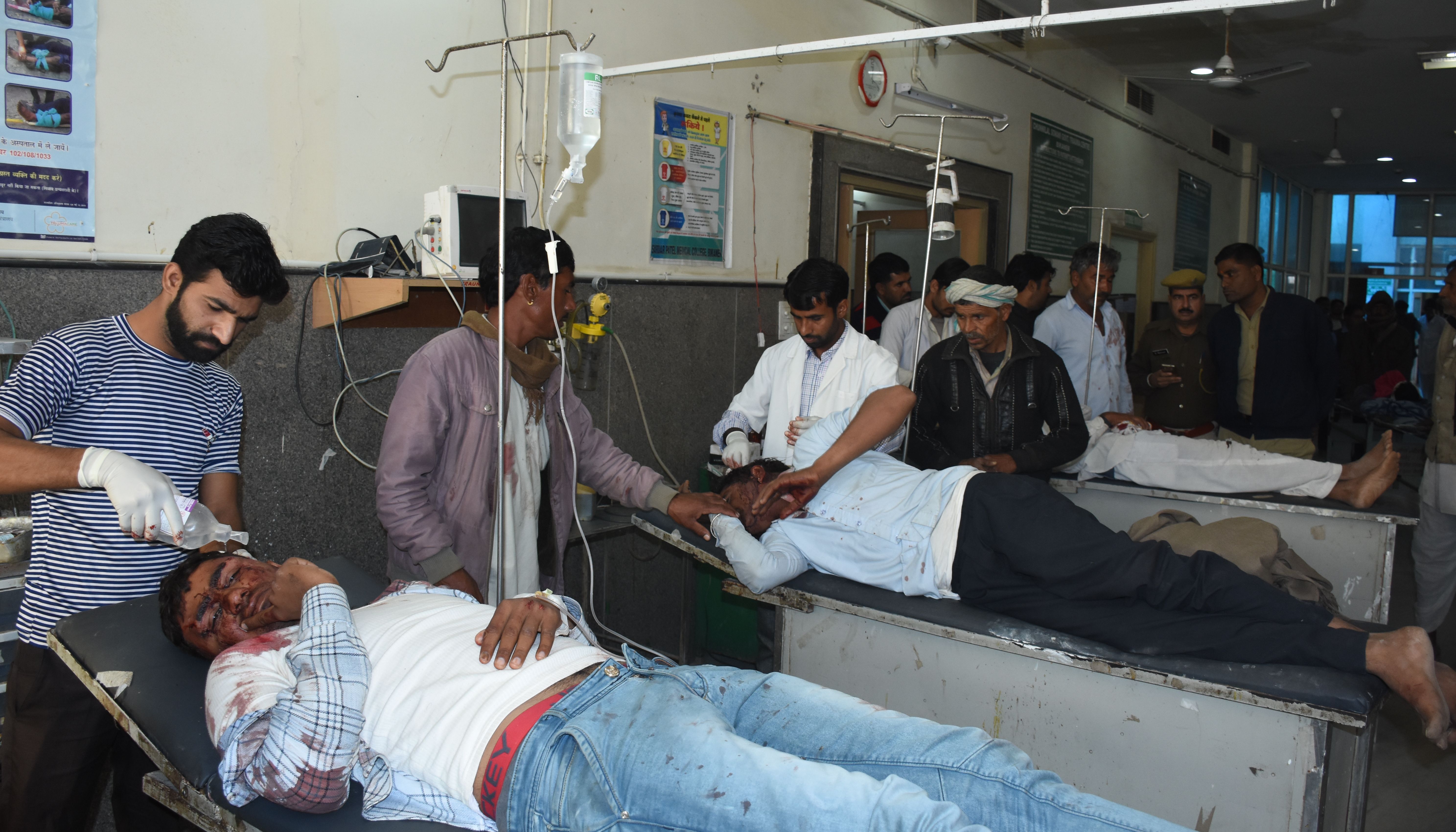 five injured
