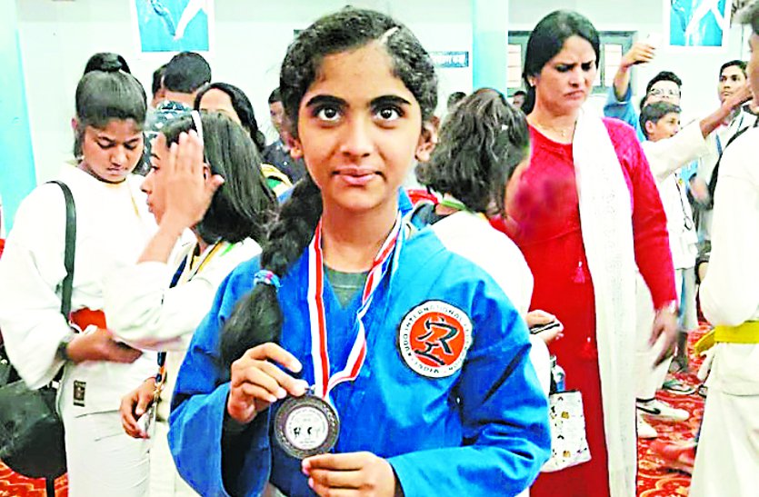 Sejal wins bronze medal at national level