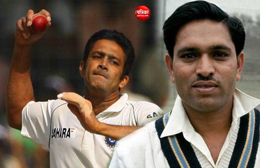 jasu patel behind famous India win against austrelia with broken hand