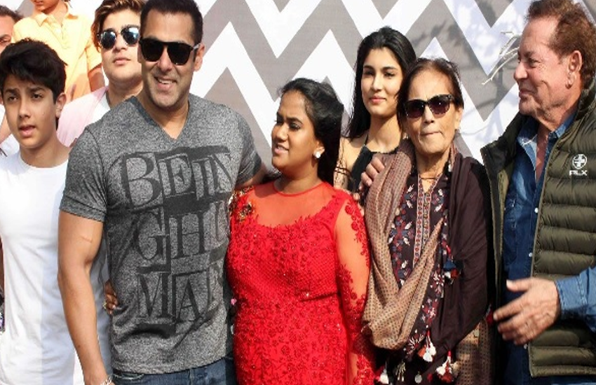 salman khan with family